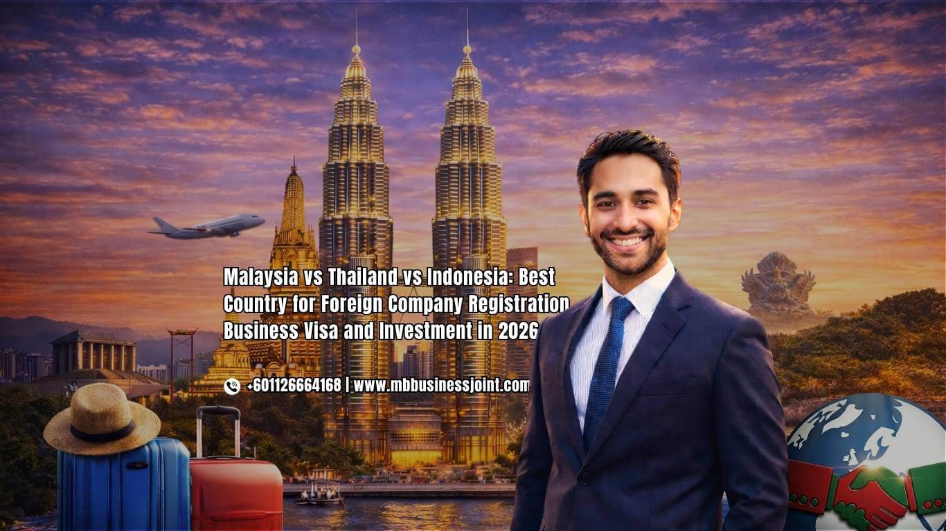 Malaysia vs Thailand vs Indonesia: company registration, business visa and investment comparison for 2026
